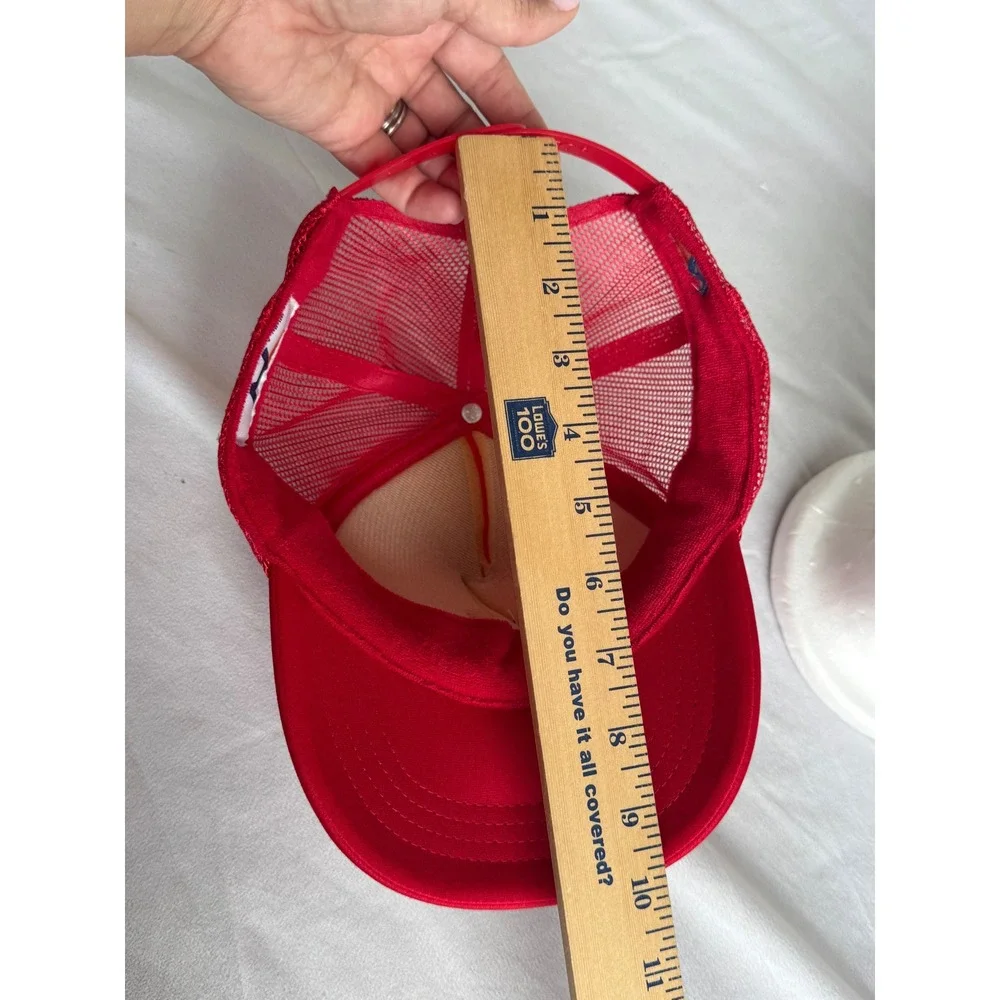 Aviator Nation Red Lightning Bolt Trucker Hat Snapback Cap & AV Koozie Aspen CO
